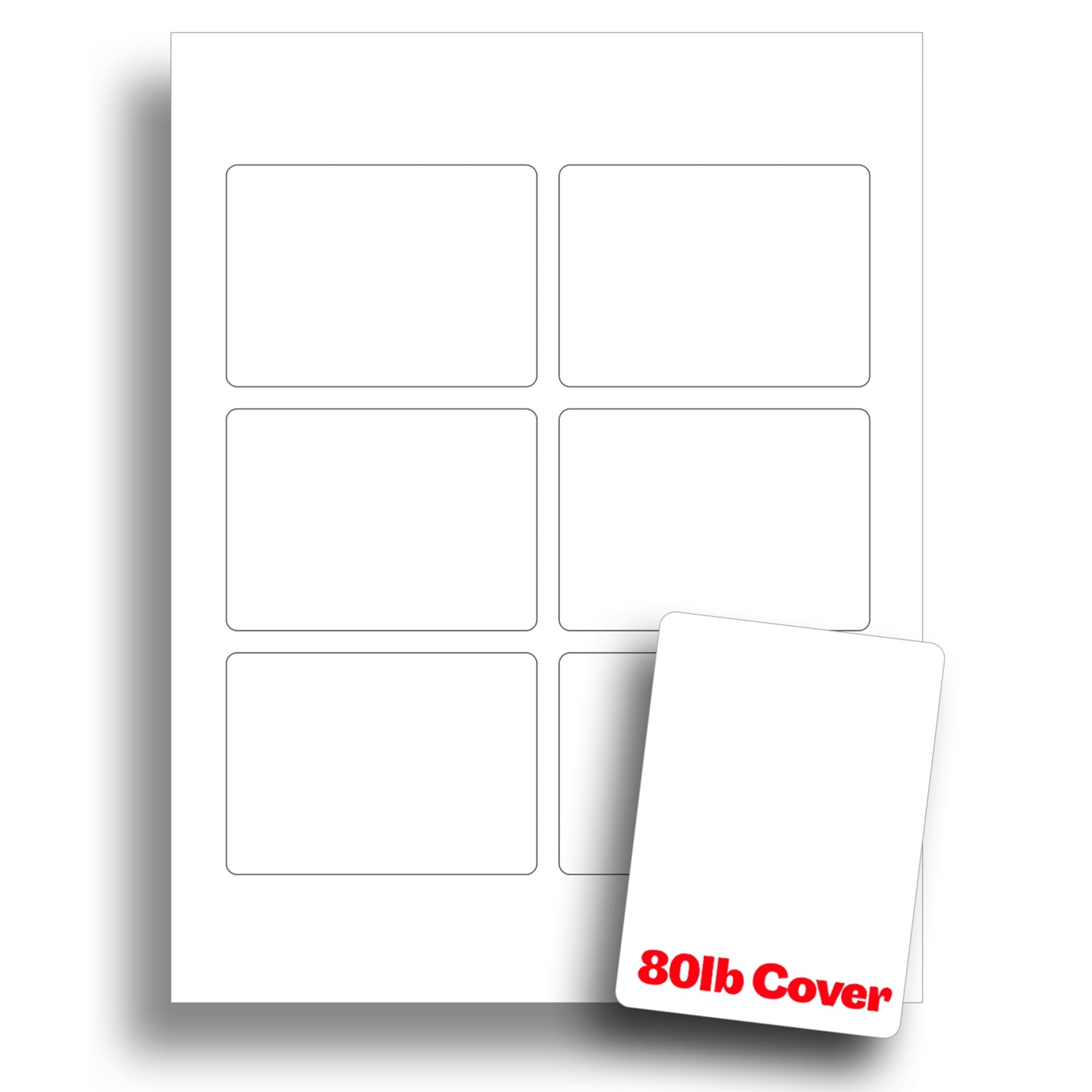 Amazon White Printable Playing Card Paper Blank Playing Cards For Inkjet U0026 Laser Printers Heavyweight 80lb Cover 10 Sheets 60 Blank Playing Cards Arts Crafts U0026 Sewing
