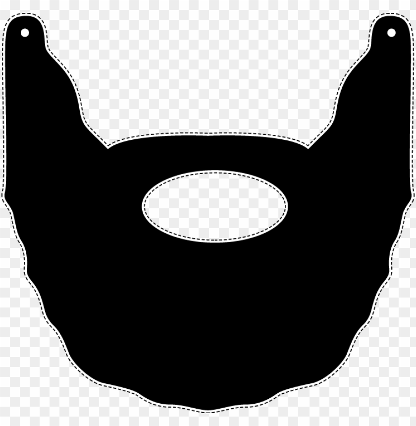 Free Printable Beard Template