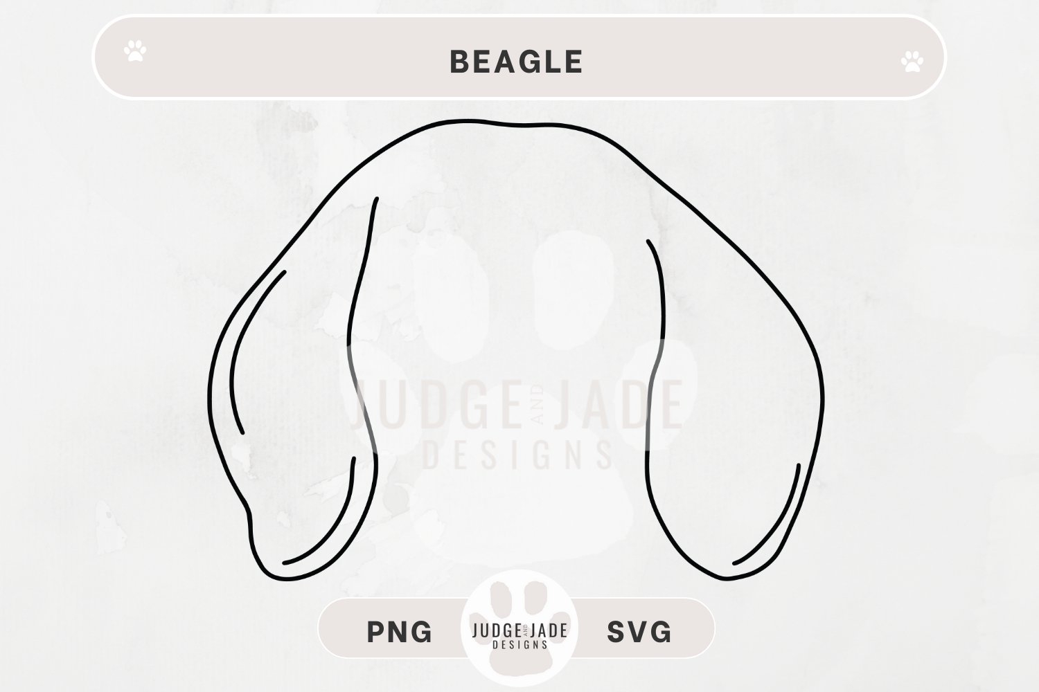 Free Printable Dog Ears Template