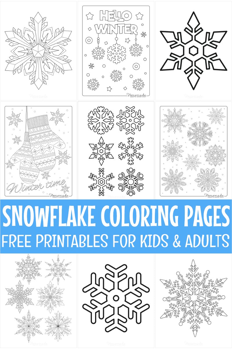 Snowflake Templates Free Printable