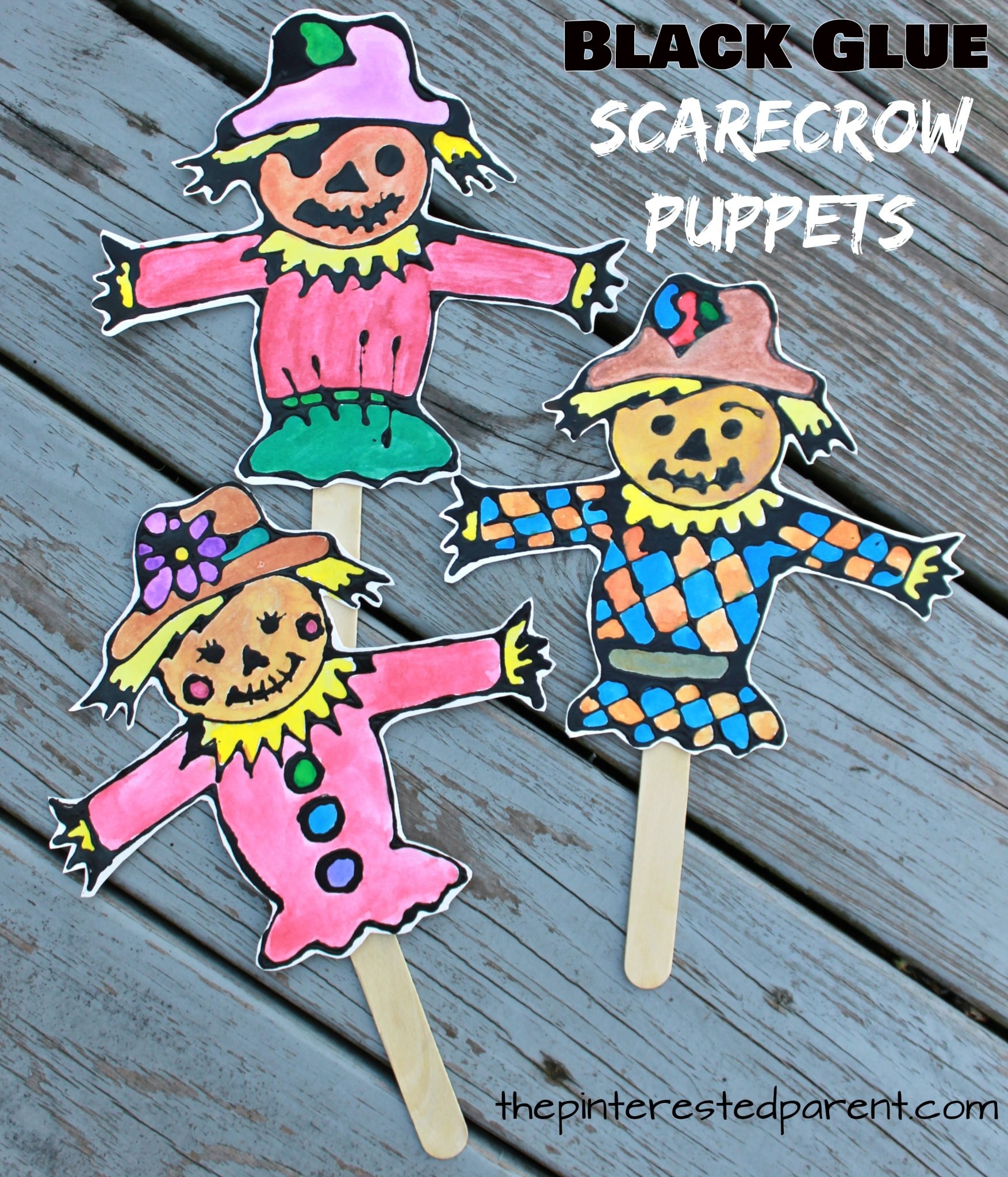 Simple Scarecrow Template Free Printable
