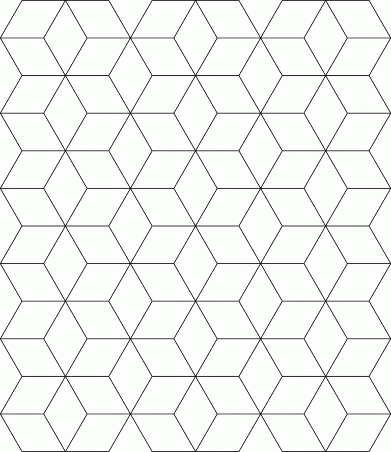 Block Tessellation ClipArt ETC Worksheets Library