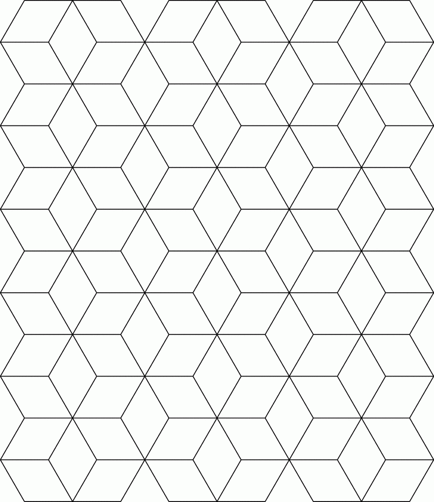 Block Tessellation ClipArt ETC Worksheets Library