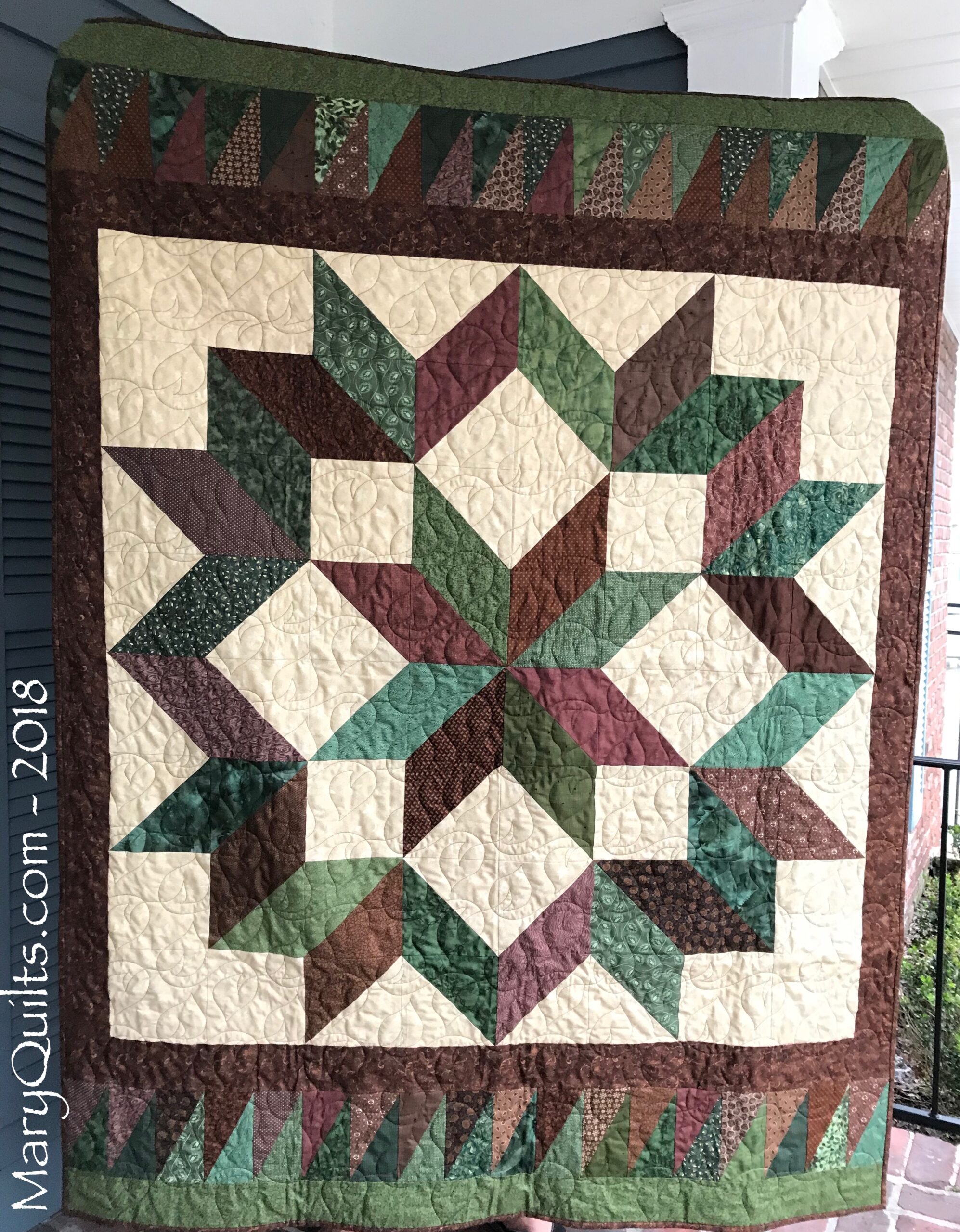Free Printable Carpenter's Quilt Template