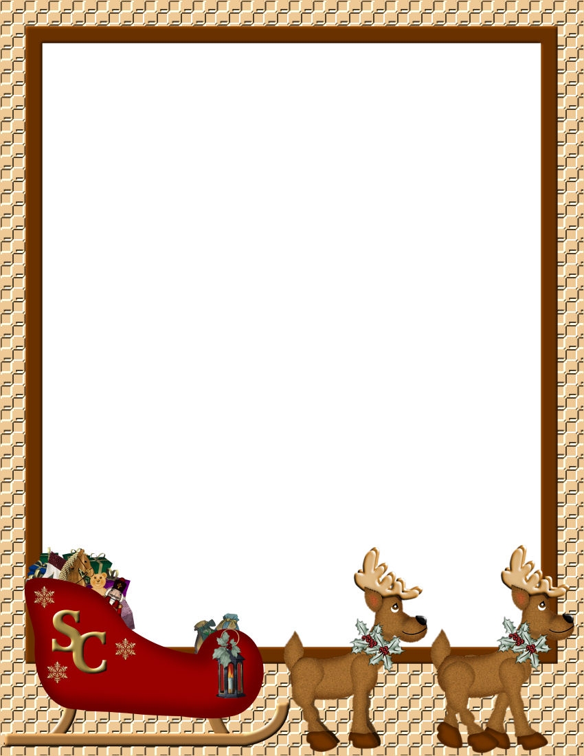 Free Printable Holiday Stationery Template