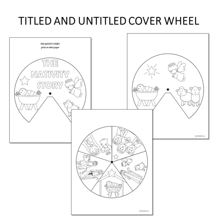 Christmas Nativity Bible Story Activity Sunday School Coloring Craft Birth Of Jesus Baby Jesus Sunday School Classful