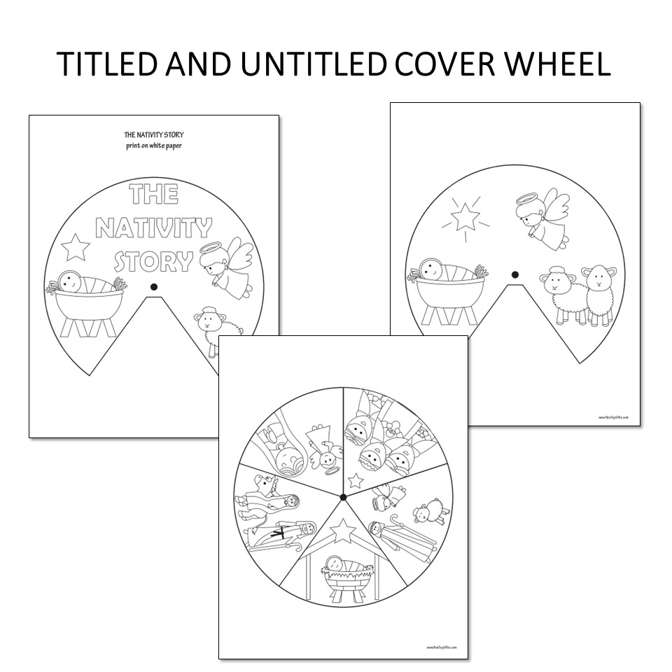 Christmas Nativity Bible Story Activity Sunday School Coloring Craft Birth Of Jesus Baby Jesus Sunday School Classful