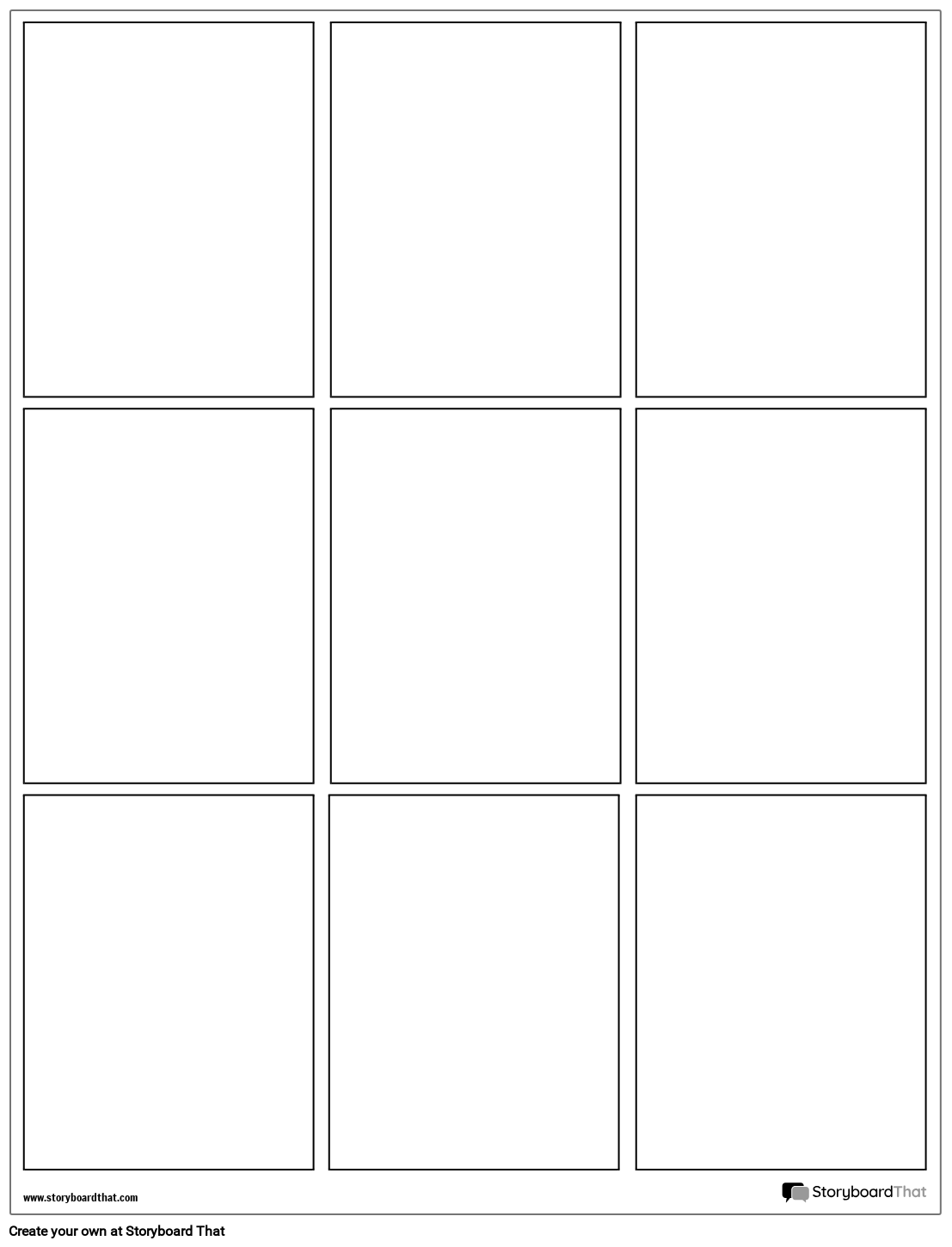 Create A Free Graphic Novel Template StoryboardThat