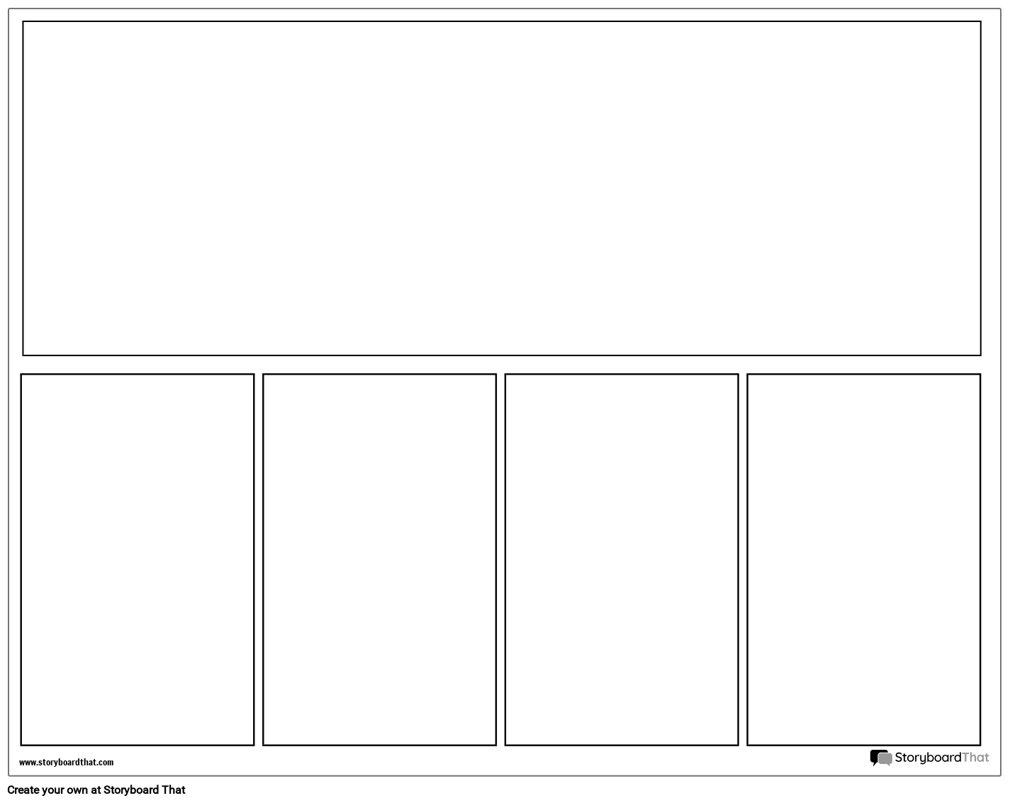 Free Printable Graphic Novel Template