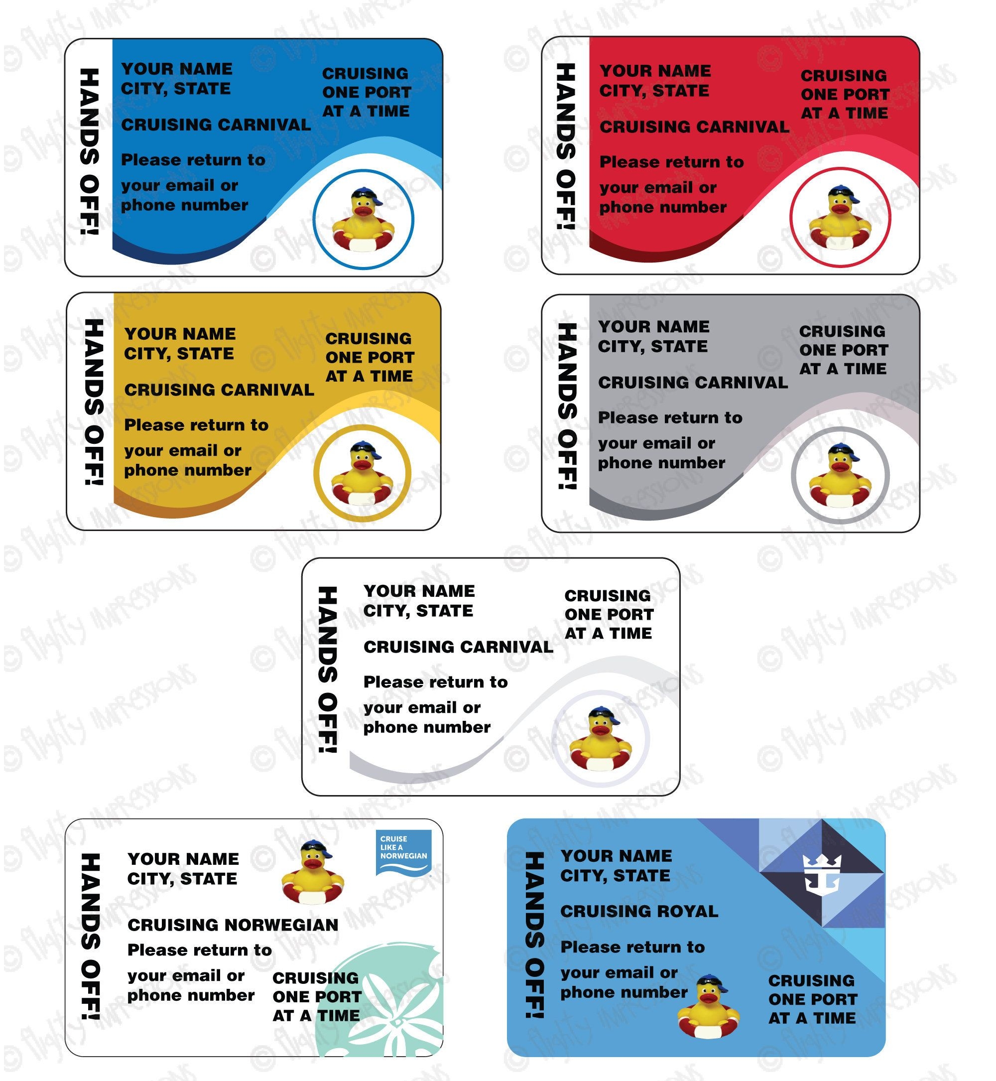 Cruising Duck Tags Printable Printable Design Resources