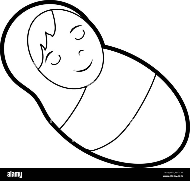 Cute Baby Jesus Cartoon Stock Vector Image U0026 Art Alamy