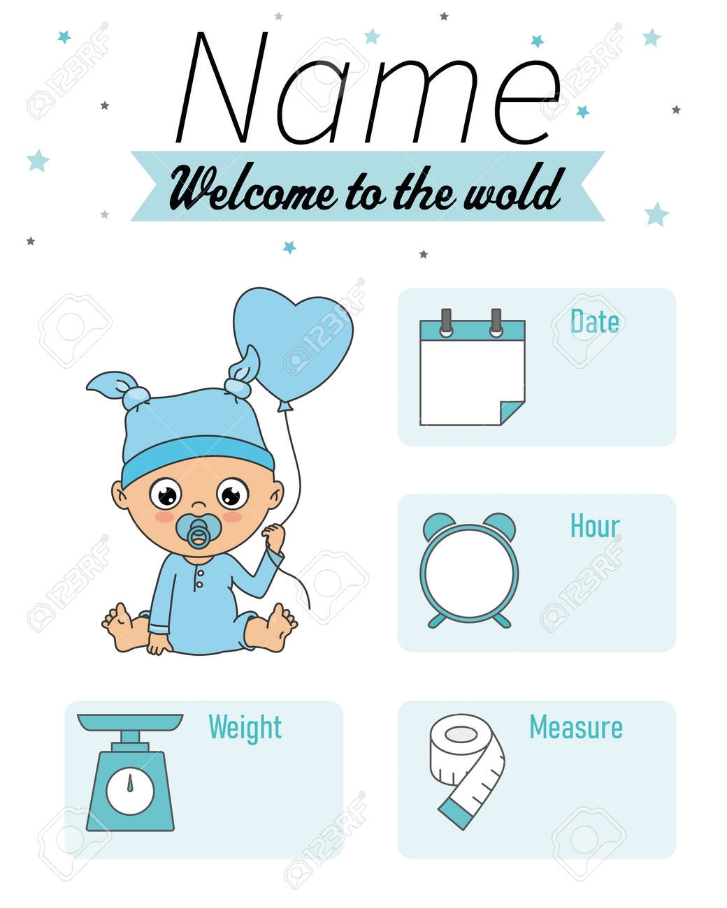 Free Printable Baby Template For Printing