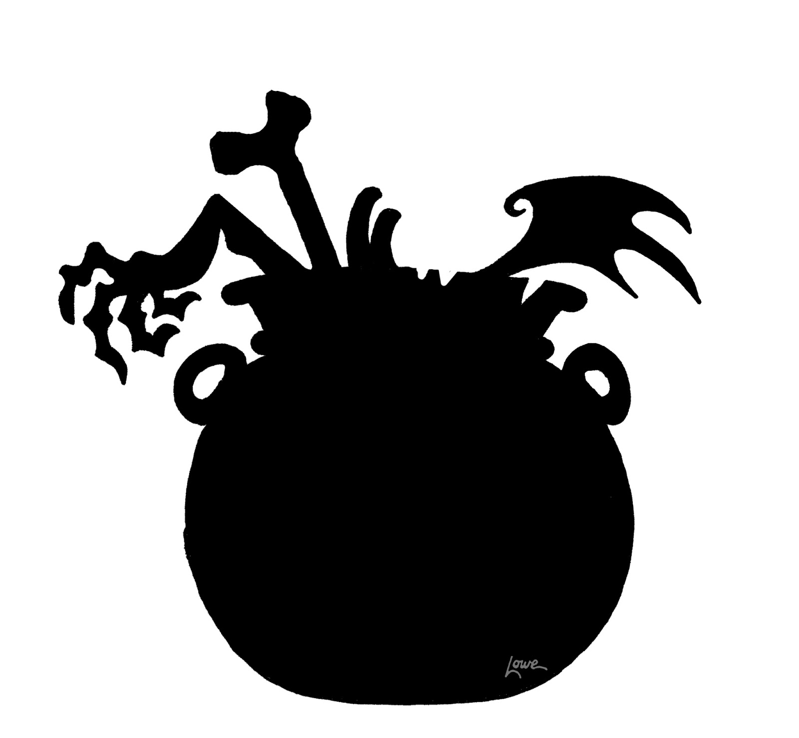 DAVE LOWE DESIGN The Blog Witchcrafty Window Silhouette Printables