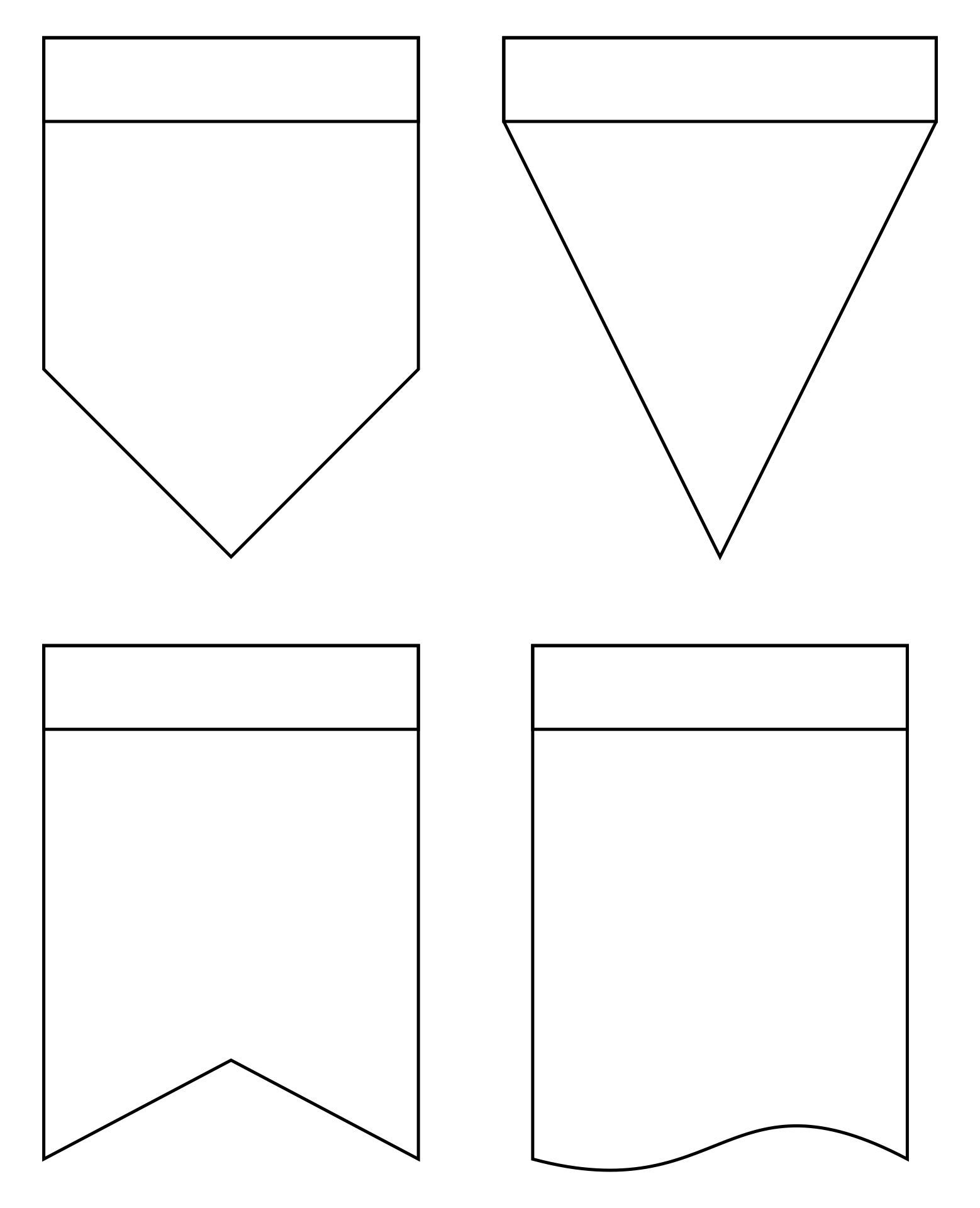 DIY Birthday Banner Template 10 Free PDF Printables Printablee Worksheets Library