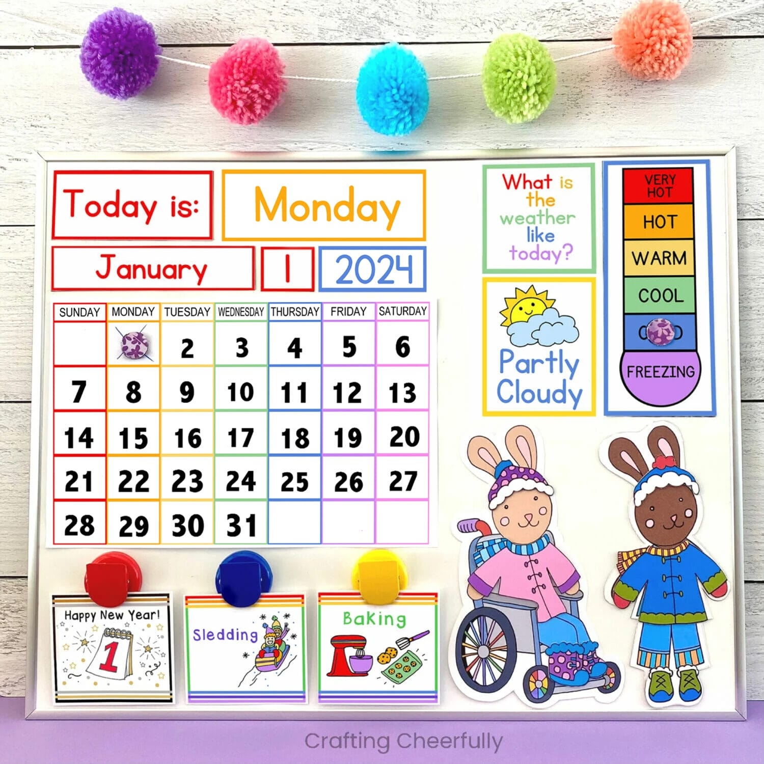 DIY Children s Calendar Free Calendar Printables In Multiple 