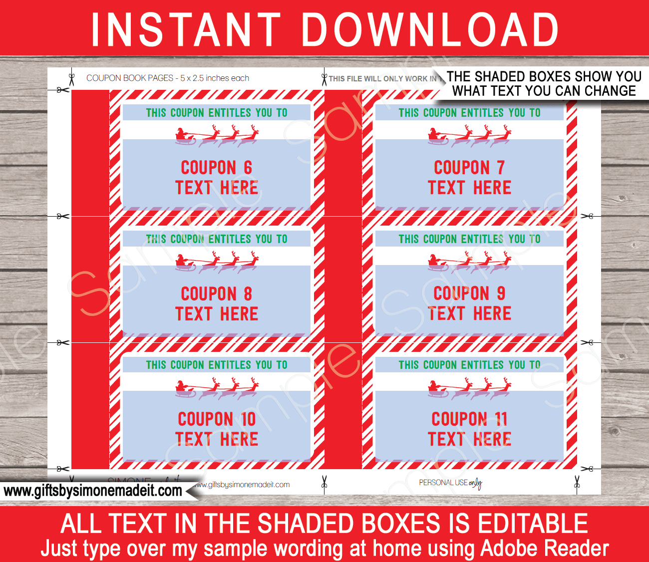 Free Coupon Template Printable