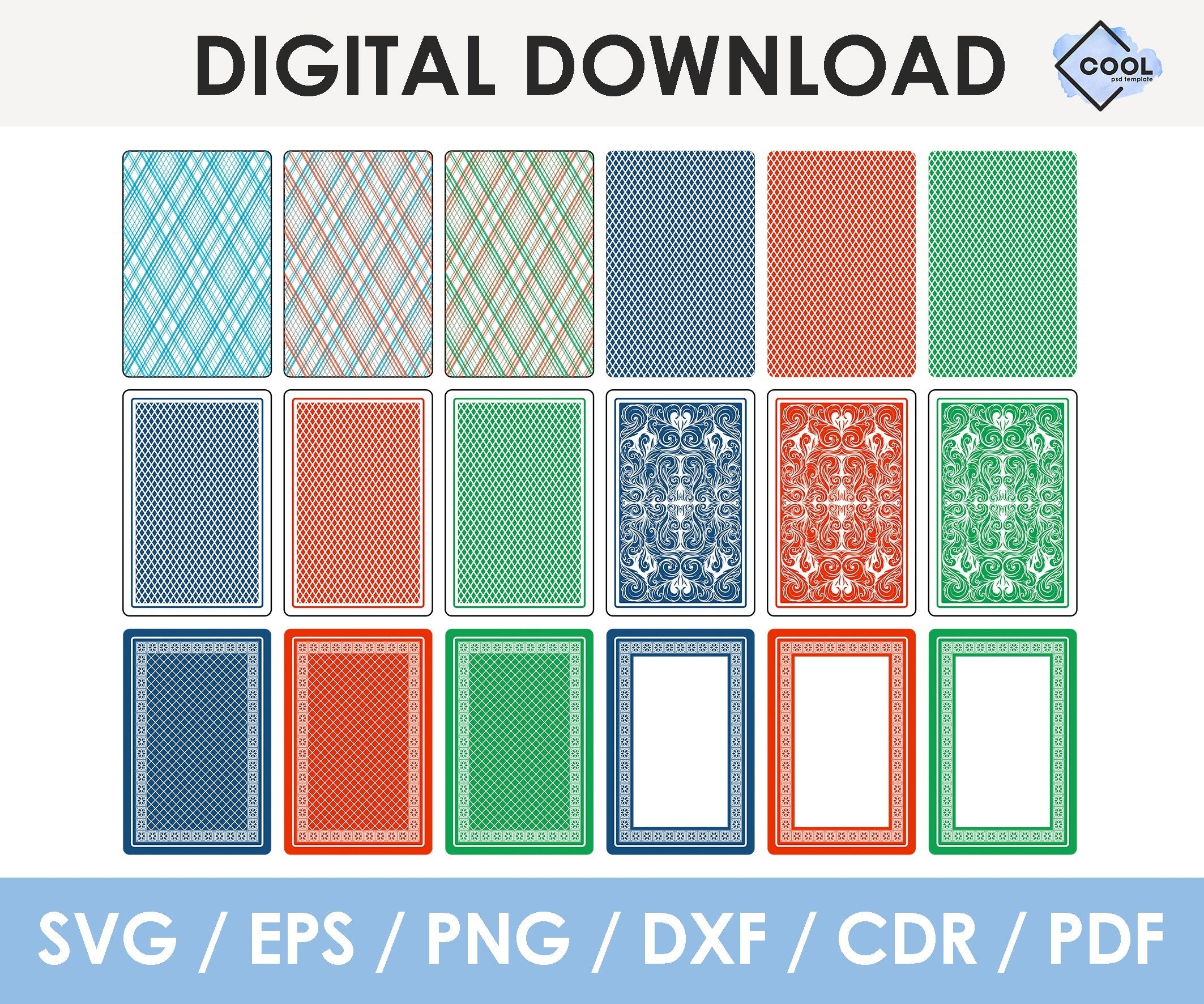 Blank Playing Cards Printable Free