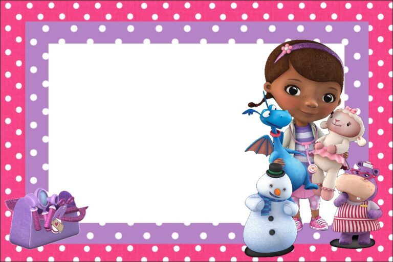 Doc McStuffins Free Printable Invitations Oh My Fiesta In English Worksheets Library