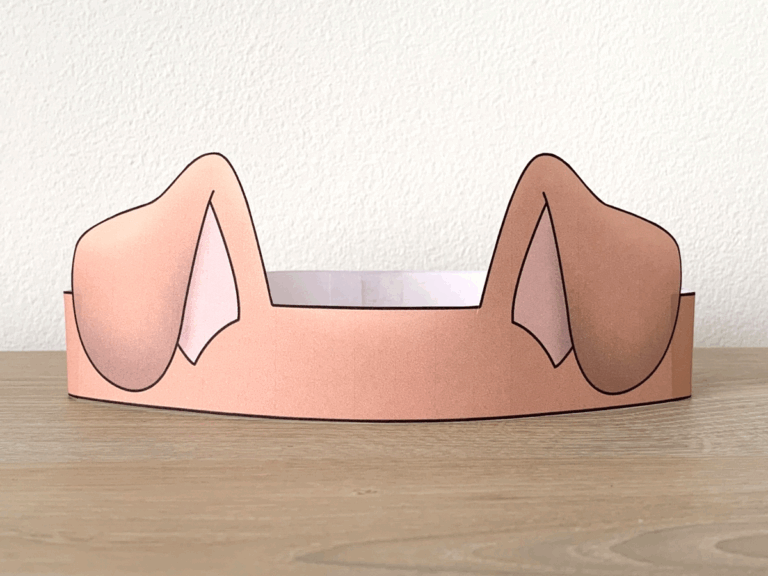 Dog Ears Crowns Headbands Printable Coloring Craft Made By Teachers