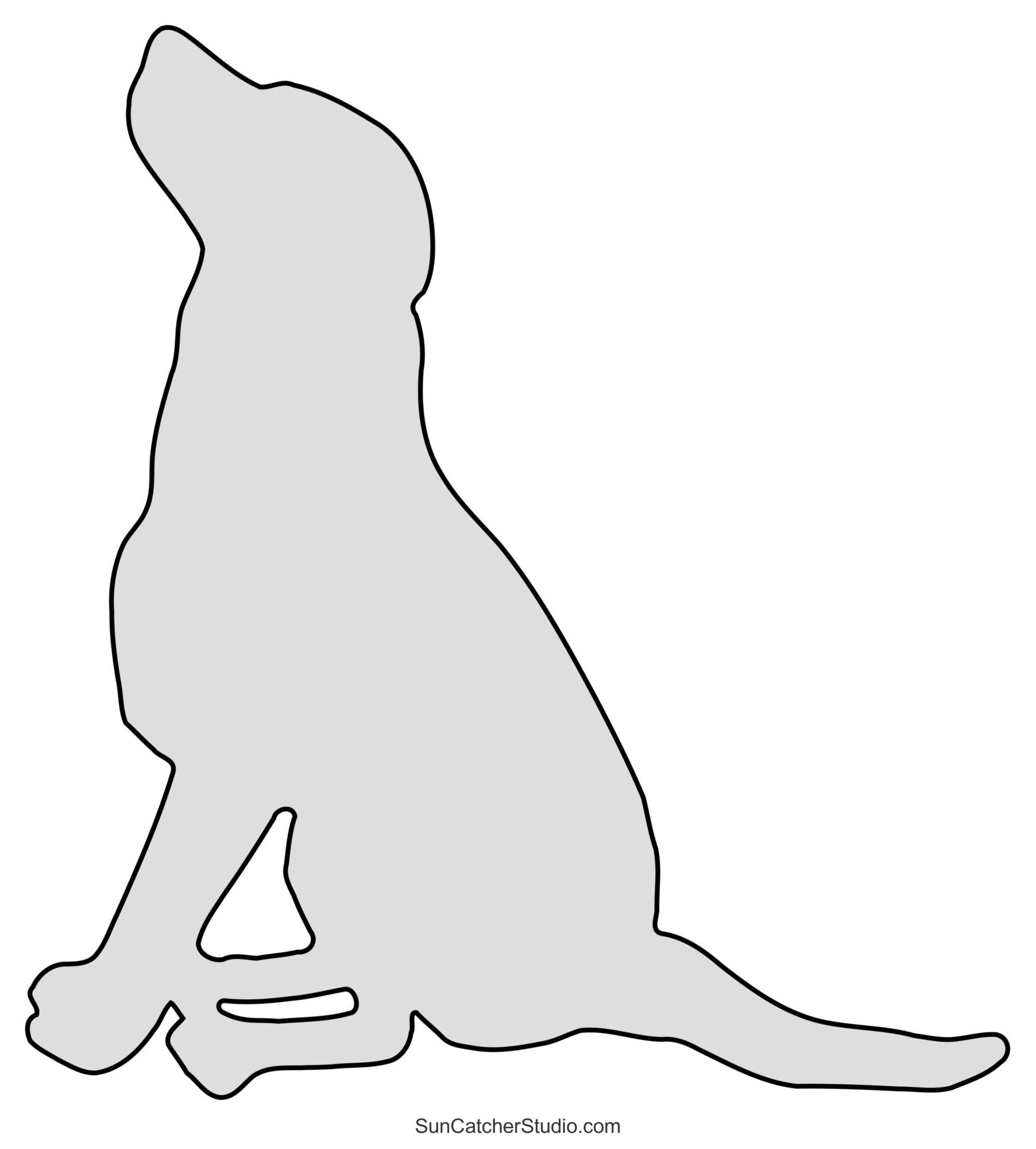 Dog Patterns Templates Silhouettes Free JPG PNG SVG Free 
