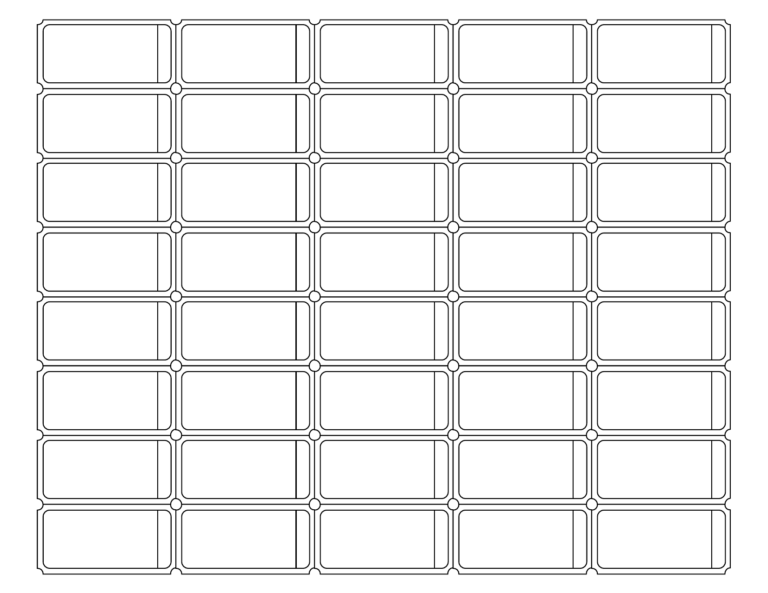 Download Blank Printable Raffle Ticket Template PDF