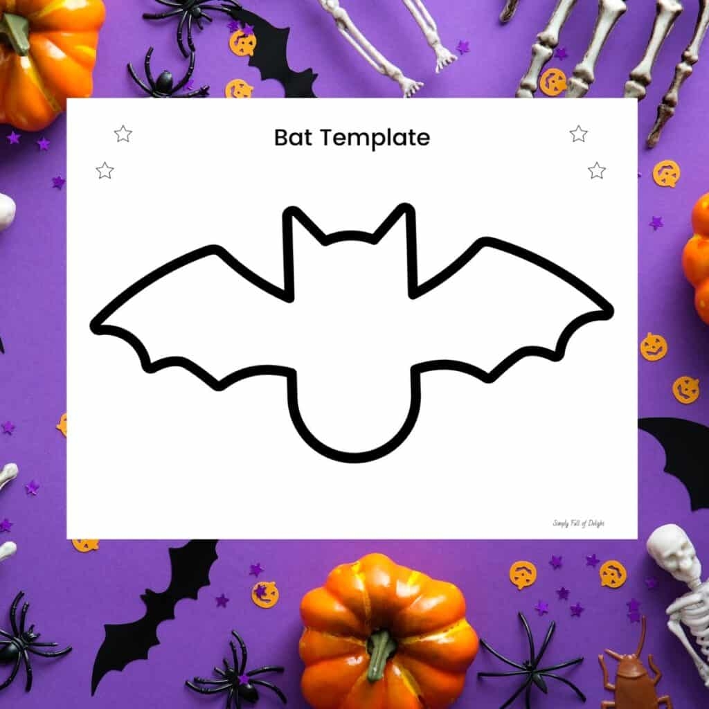 Bats Template Free Printable