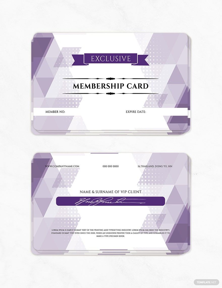 Editable Loyalty Card Templates In Word To Download