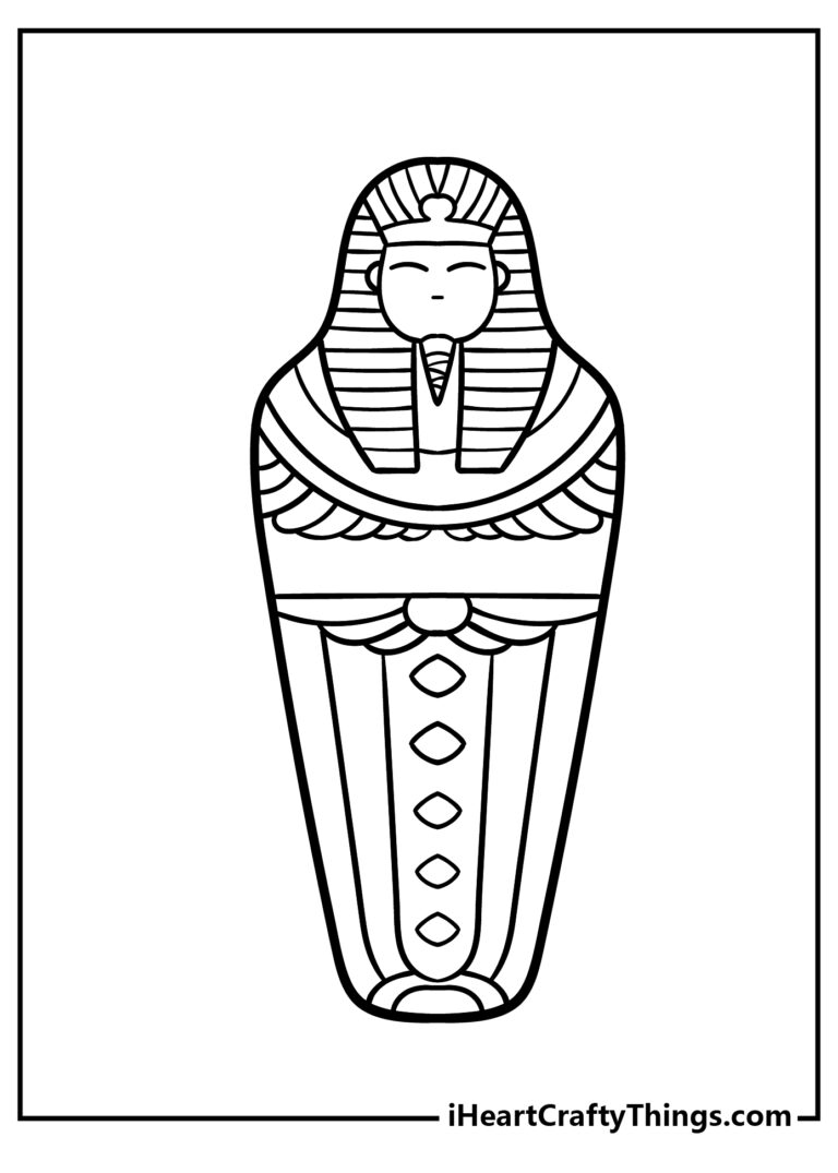 Egyptian Coloring Pages 100 Free Printables