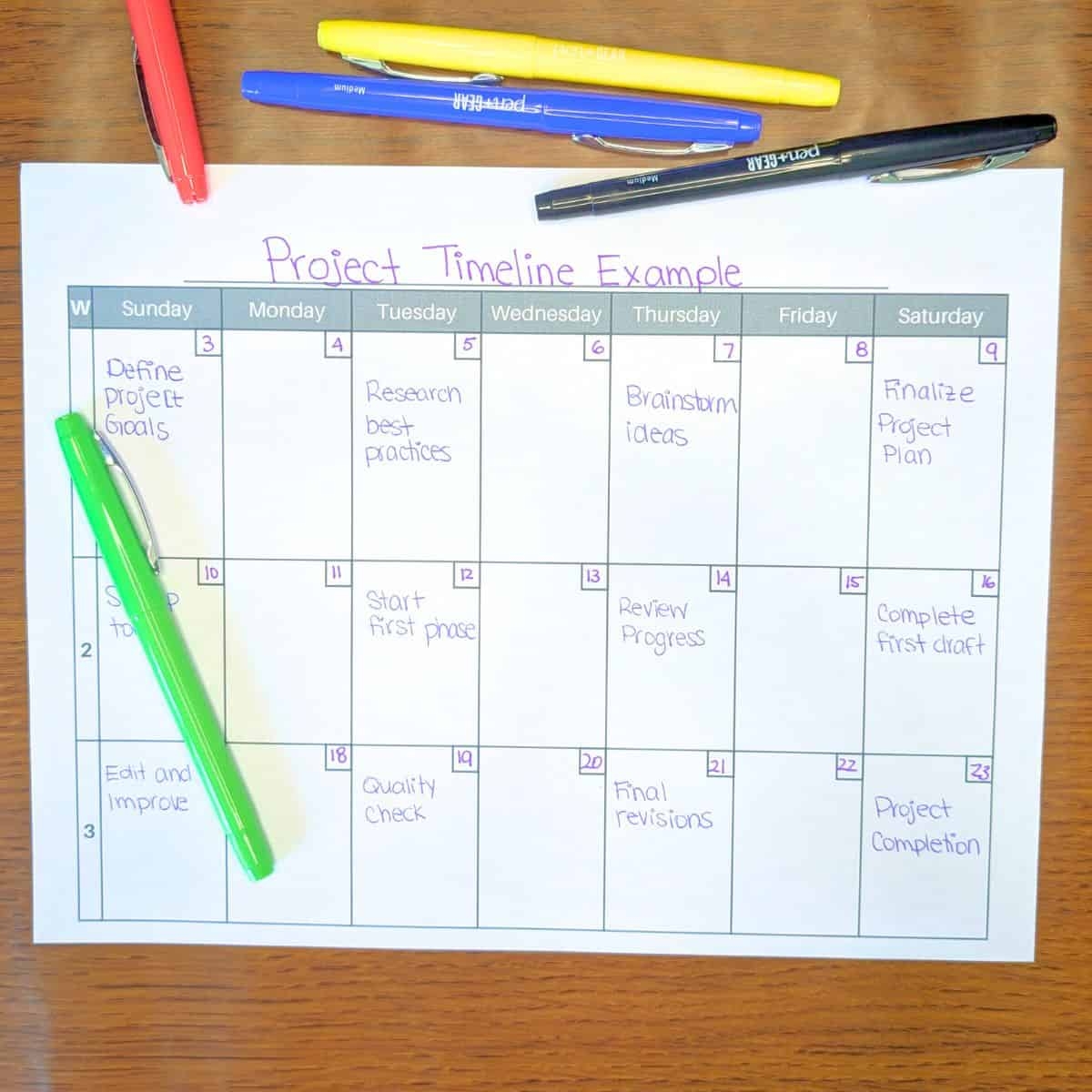 Free 3 Week Calendar Printable Blank U0026 Template