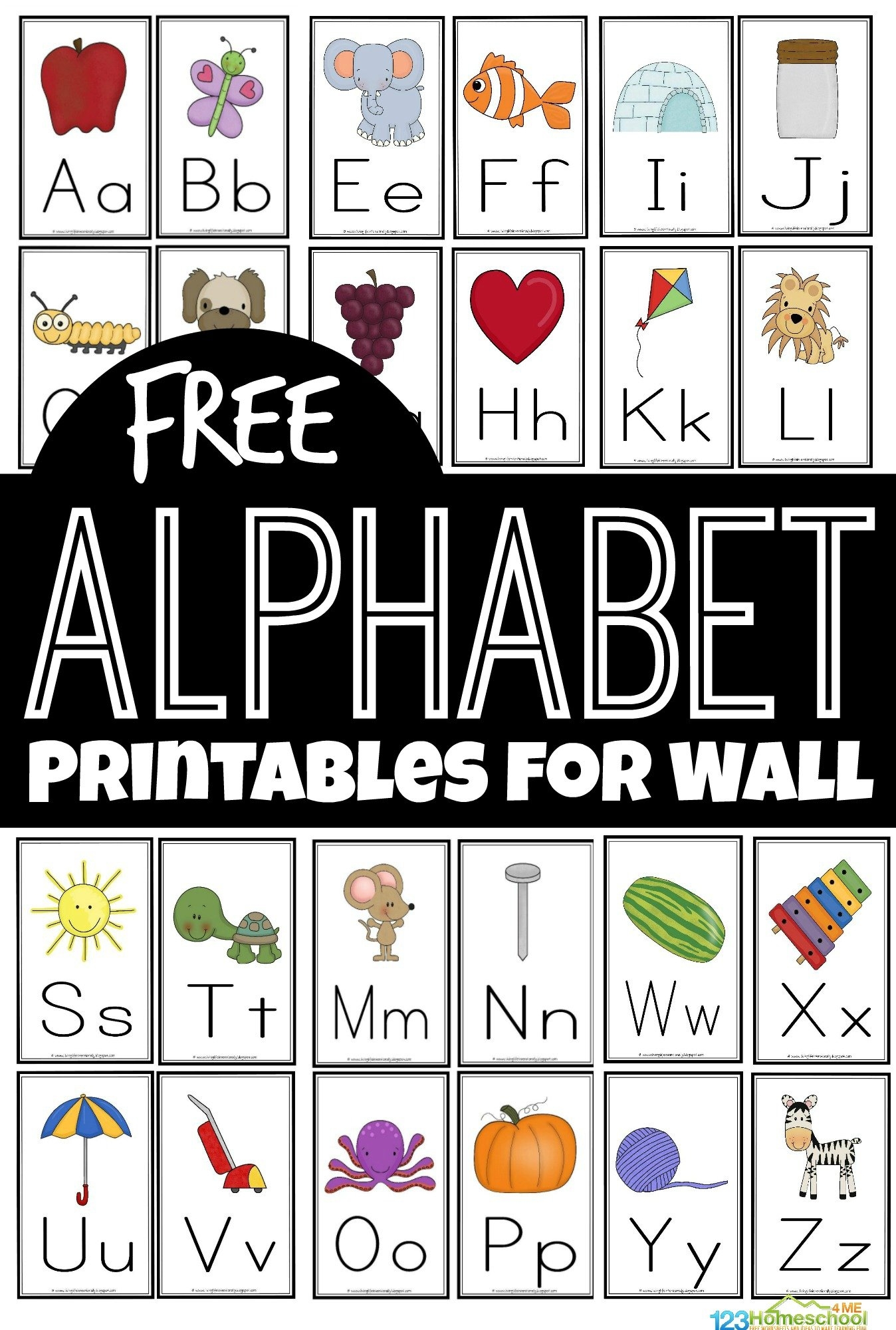 Free Printable Abc Letter Templates