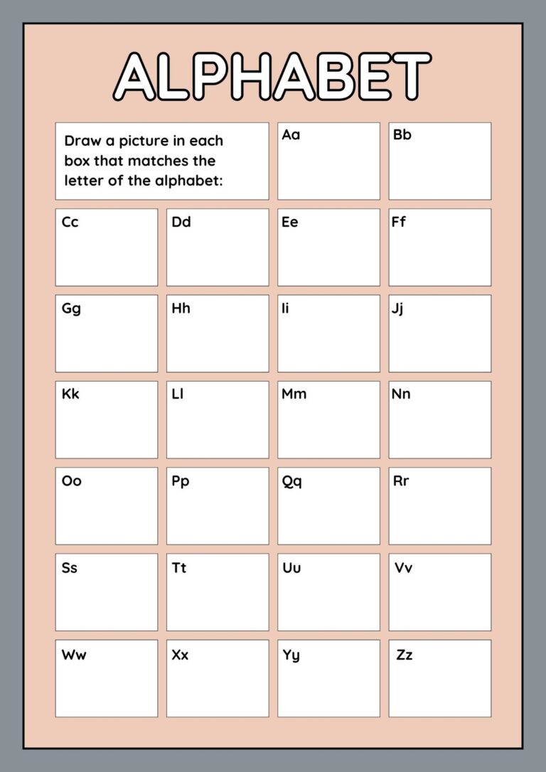 Free And Customizable Alphabet Templates Canva