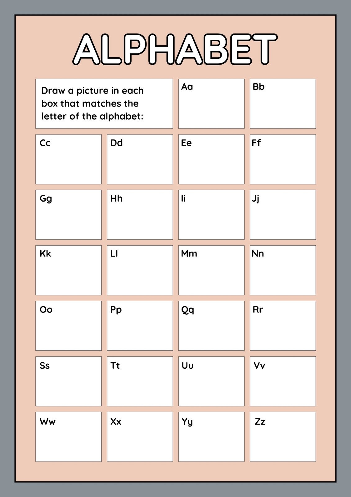 Free And Customizable Alphabet Templates Canva
