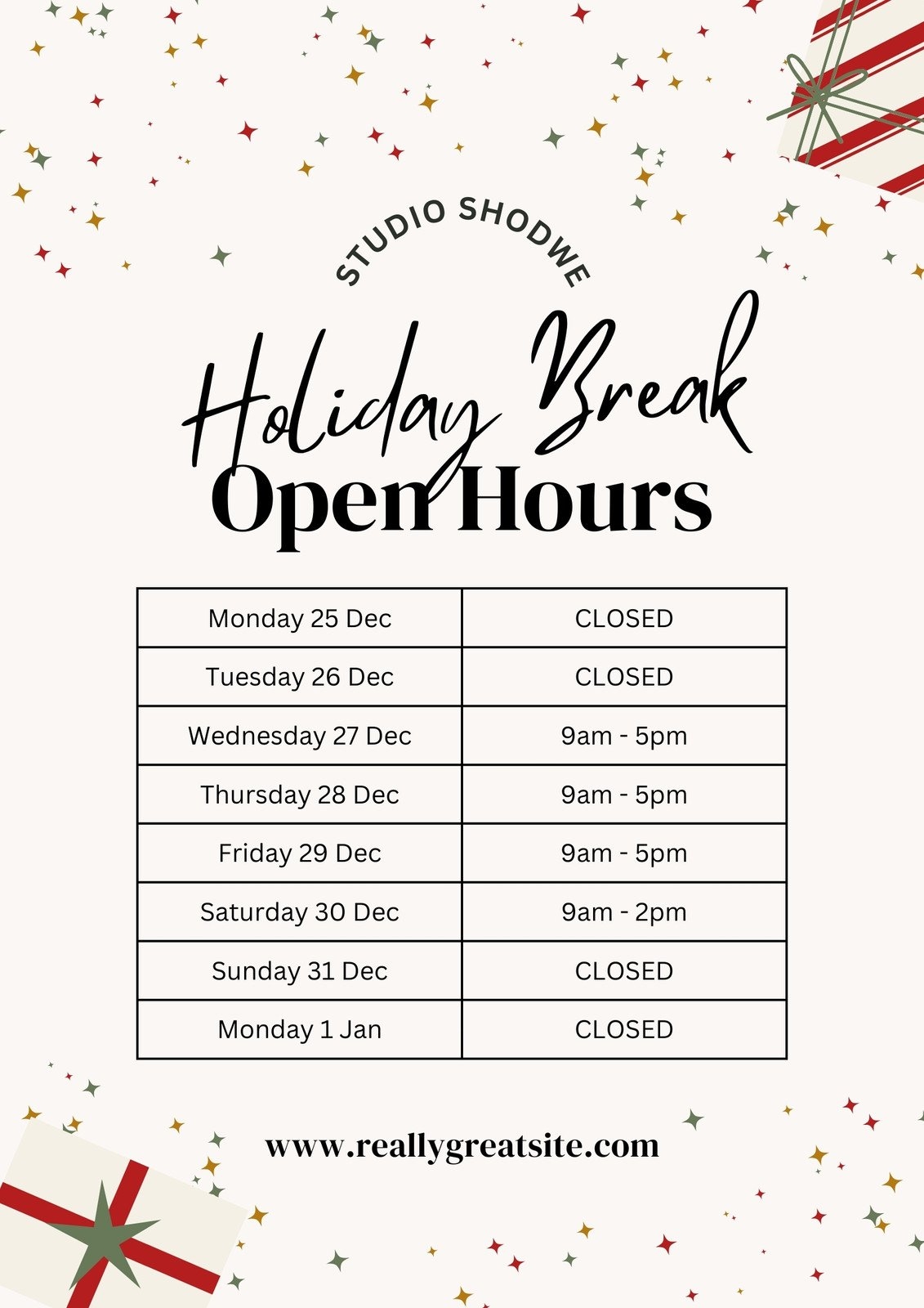 Free And Customizable Holiday Templates Free And Customizable Holiday Templates