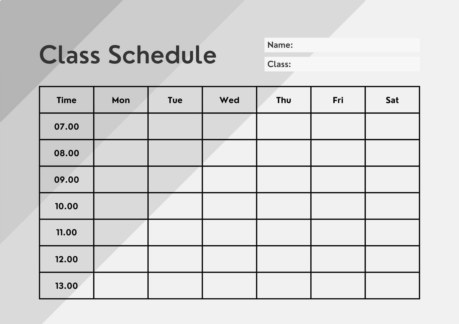 Free And Customizable Schedule Templates Canva