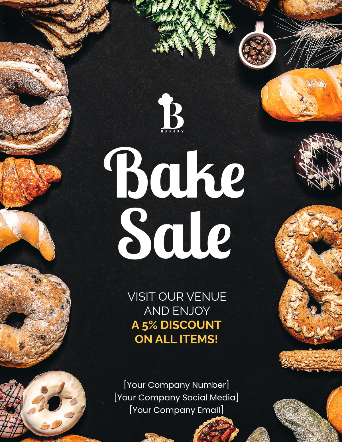 Free Printable Bake Sale Templates