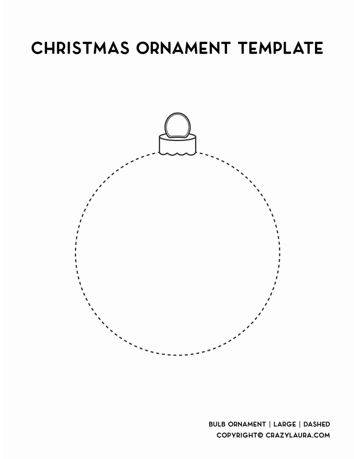 Free Christmas Ornament Template Printables U0026 Outlines Crazy Laura Free Christmas Ornament Template Printables U0026 Outlines Crazy Laura