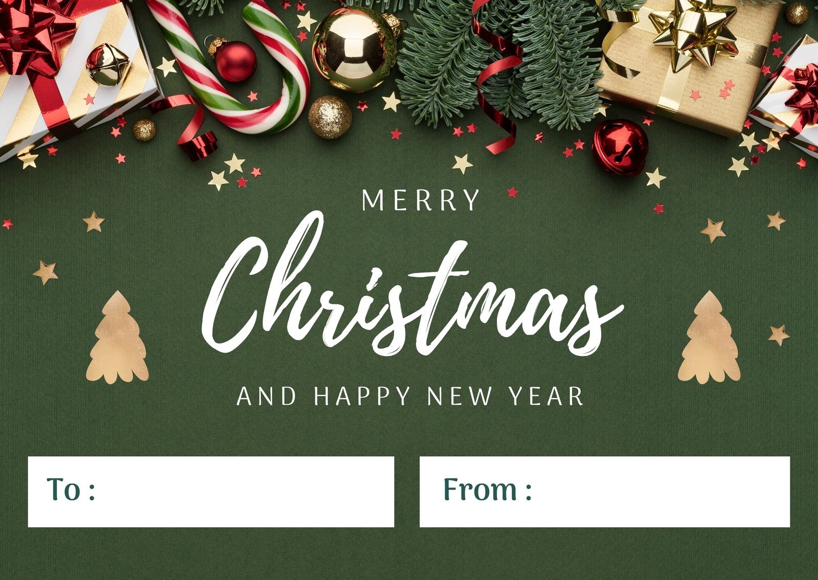 Printable Christmas Business Cards Templates Free