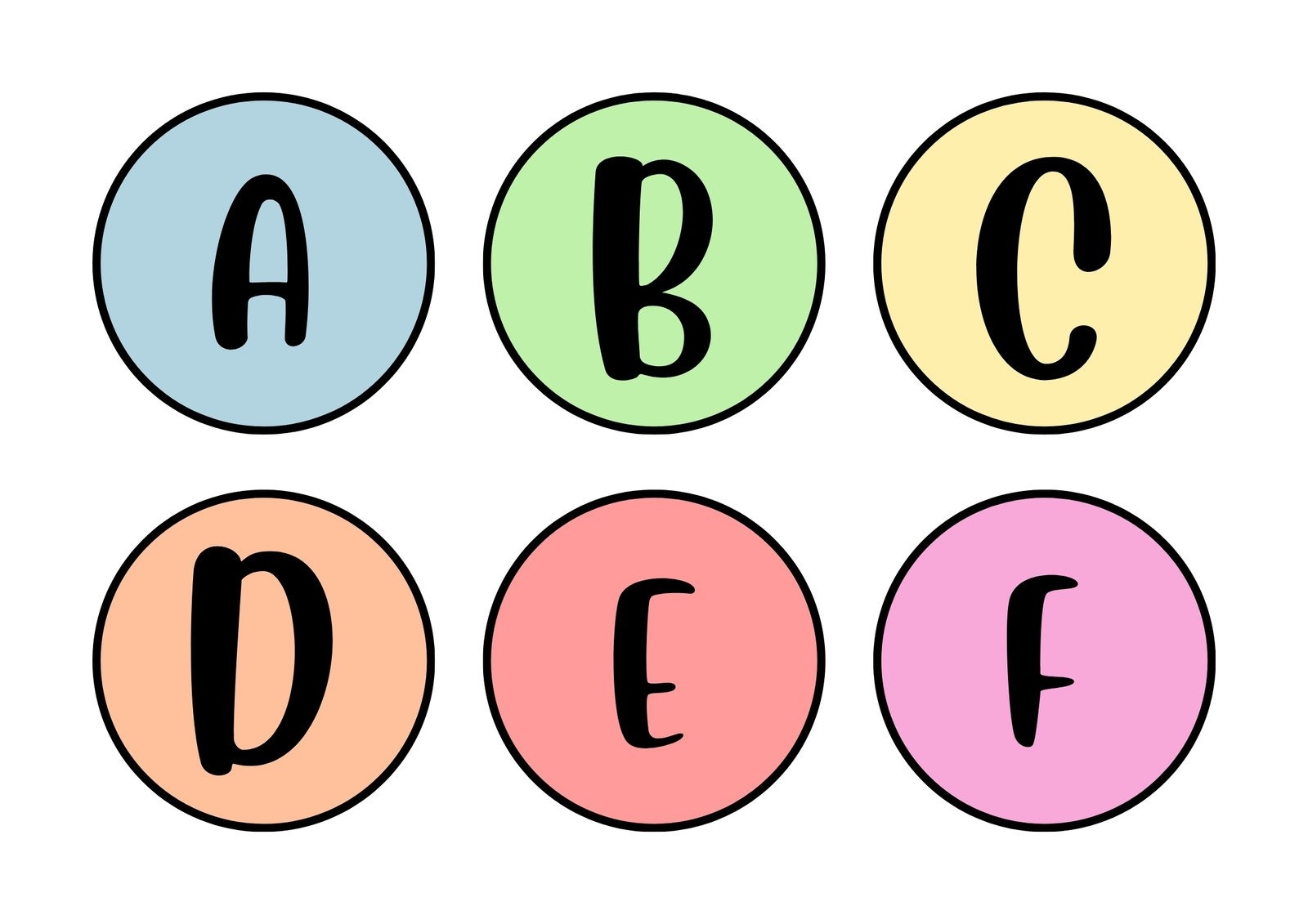Downloadable Free Printable Alphabet Stencils Templates