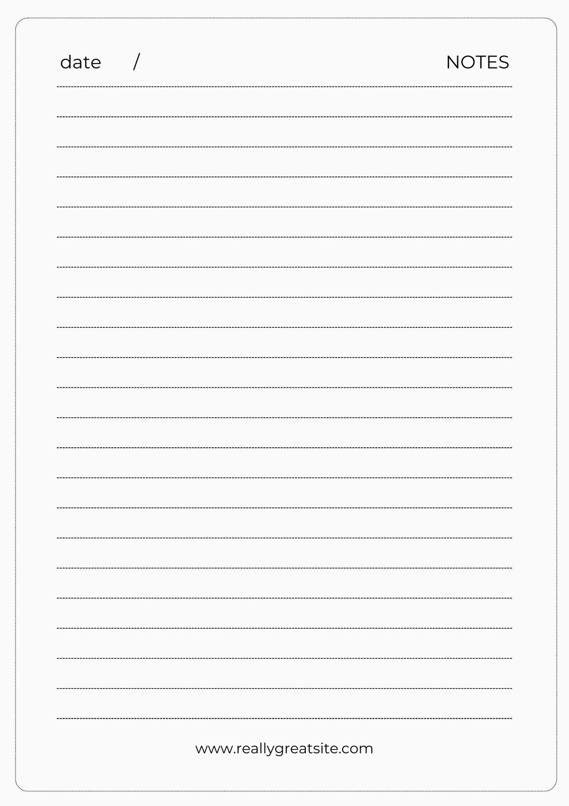Free Customizable And Printable Notepad Templates Canva