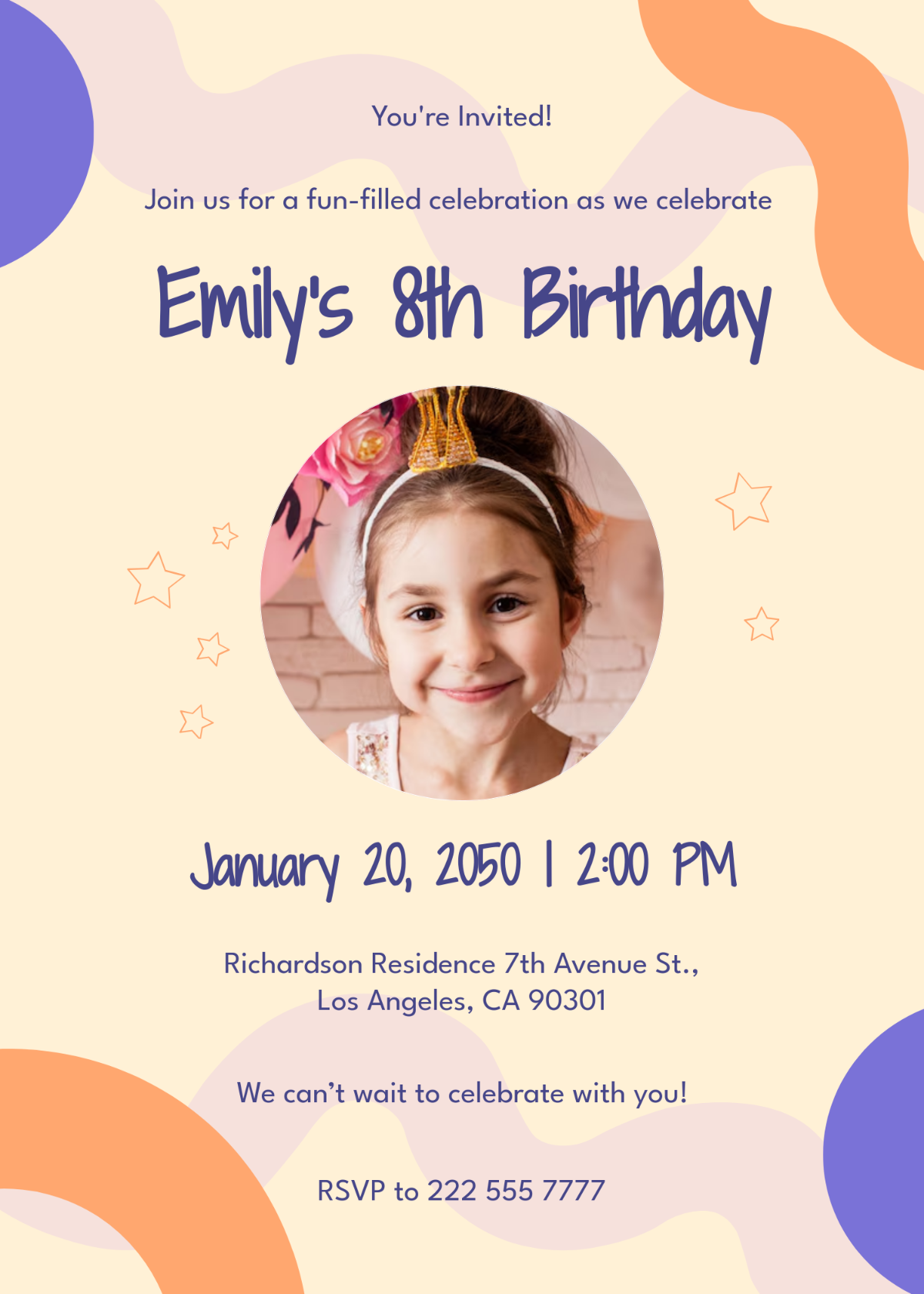 Free Printable Invitation Card Template