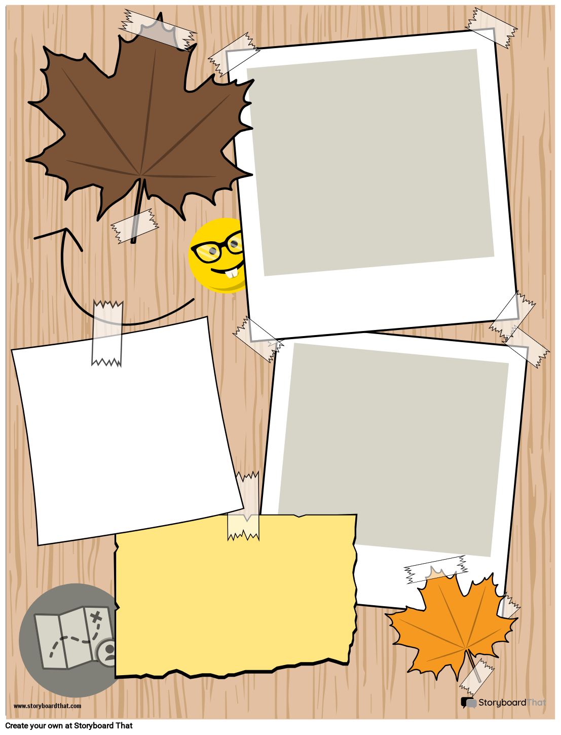 Free Scrapbook Template Printable Images