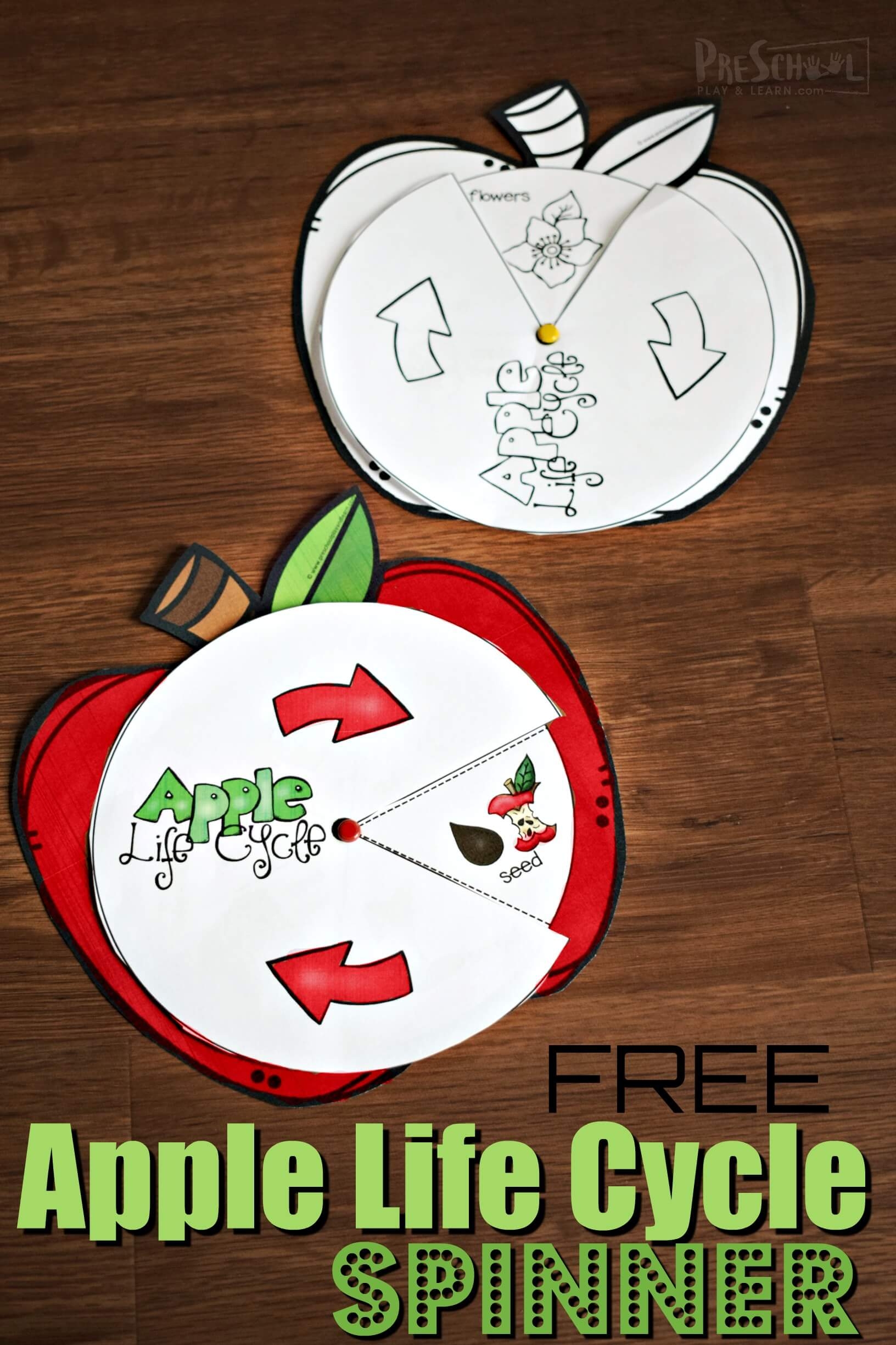 Free Printable Game Spinner Template
