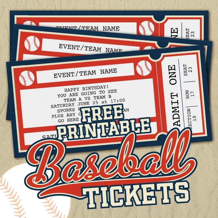 Free Printable Baseballs