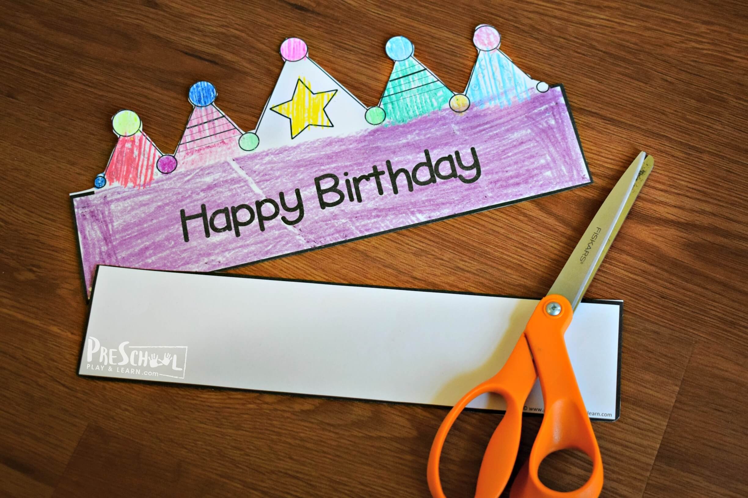 Free Printable Party Hats Template