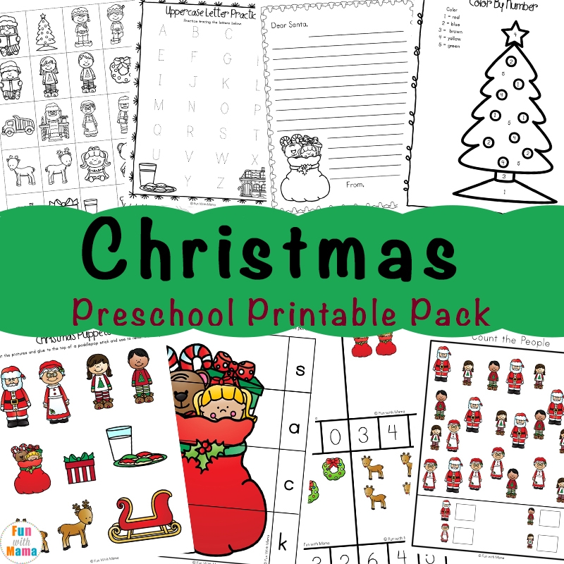 Free Printable Christmas Activity Worksheets