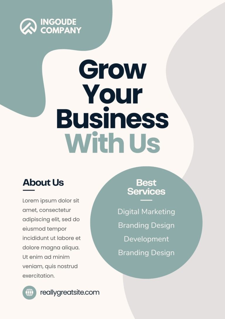 Free Printable Customizable Business Flyer Templates Canva