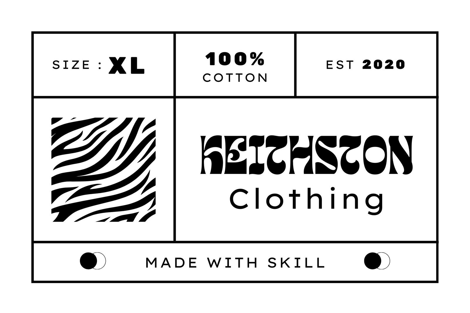 Free Printable Customizable Clothing Label Templates Canva