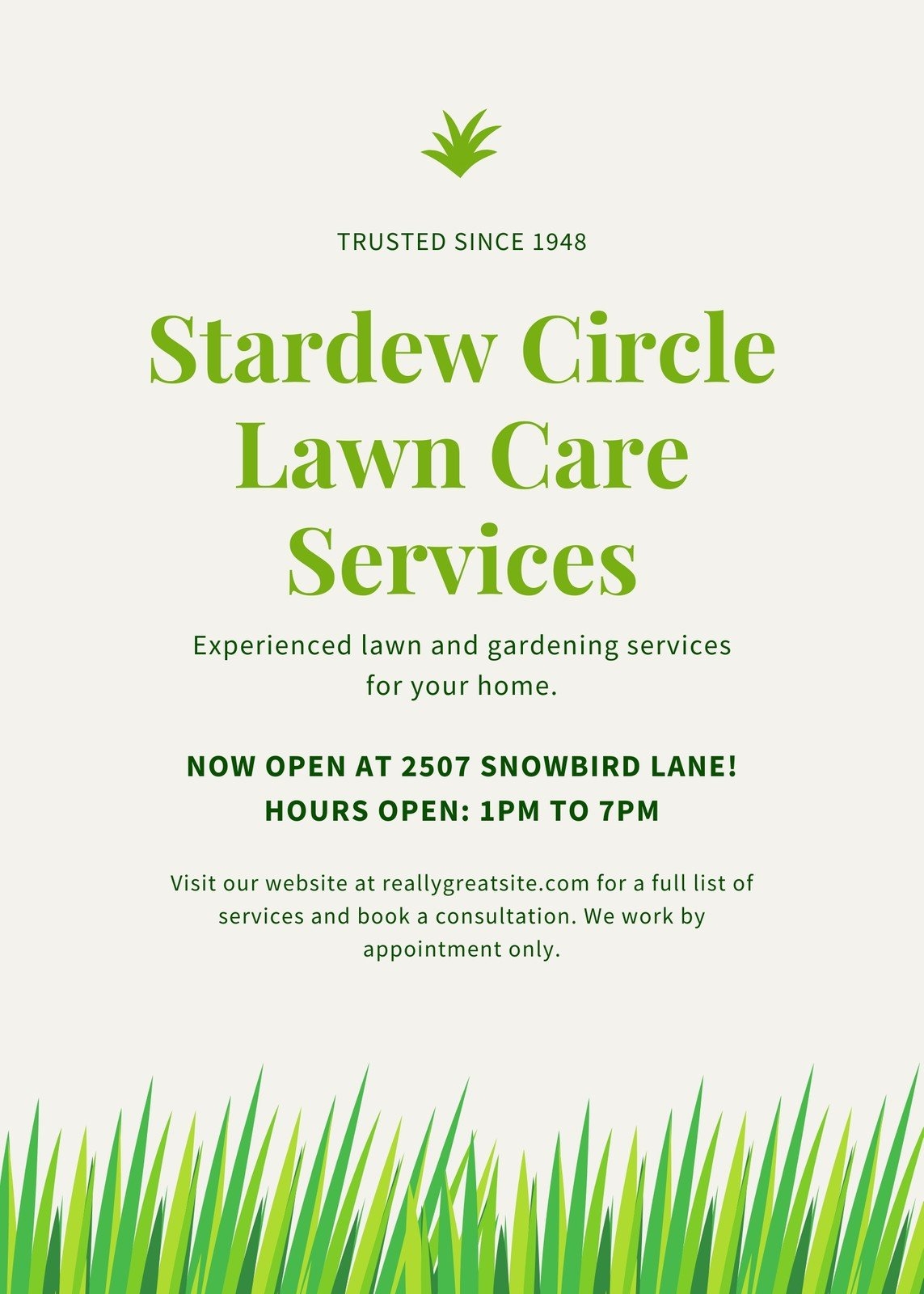 Free Printable Customizable Landscaping Flyer Templates Canva