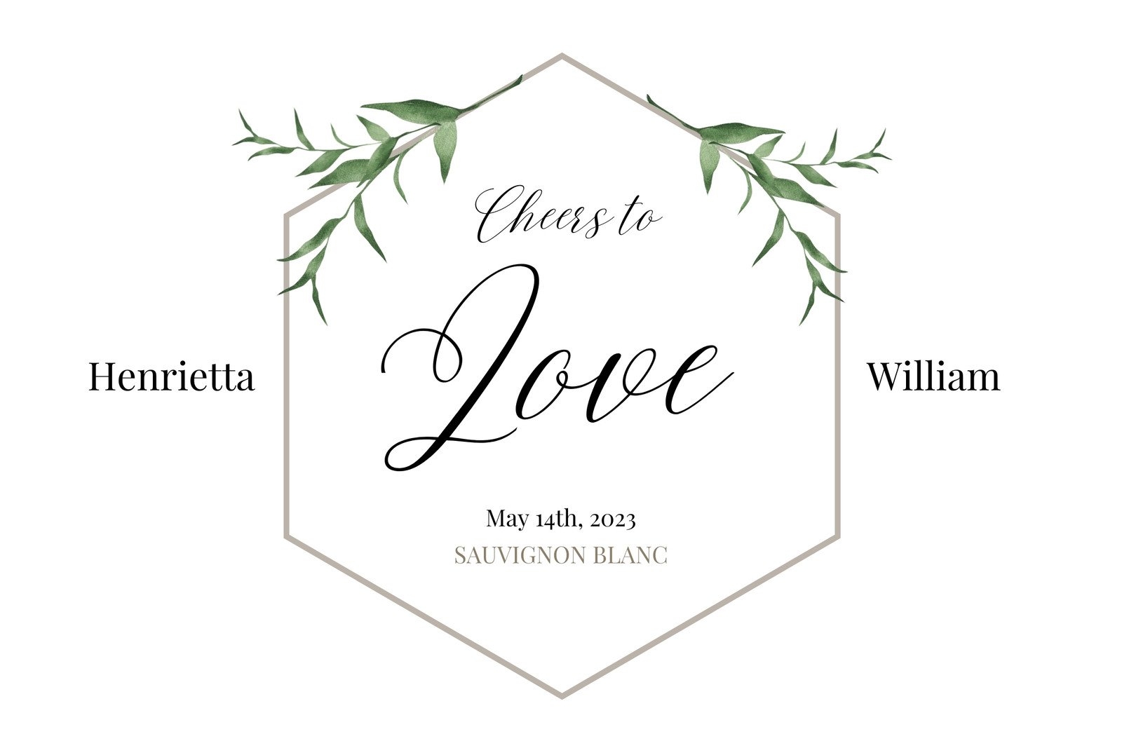 Free Printable Wedding Labels Templates