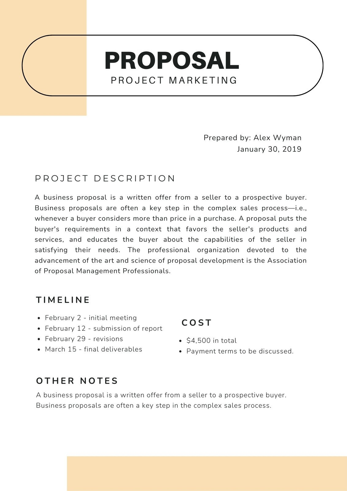 Free Printable Editable Proposal Templates For Work Or School Canva